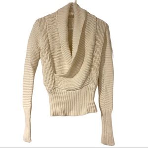American Eagle Cross Front Cowl Neck Sweater!